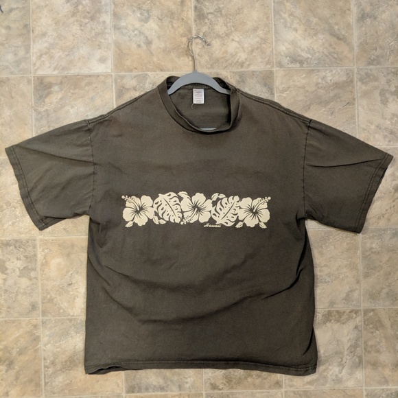 Hawaii Men’s XL Green Short Sleeve Shirt - Picture 5 of 6